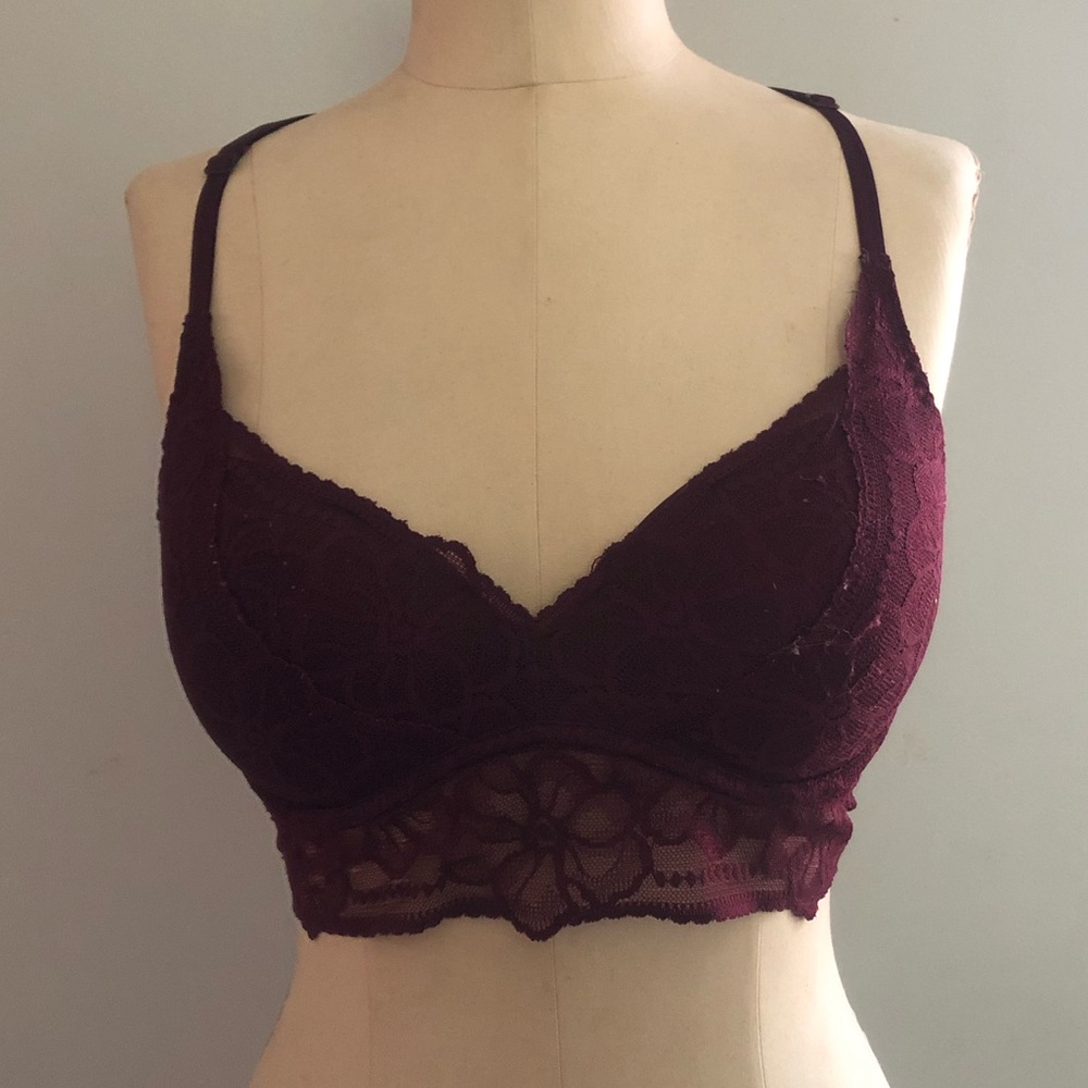 Pink bralette